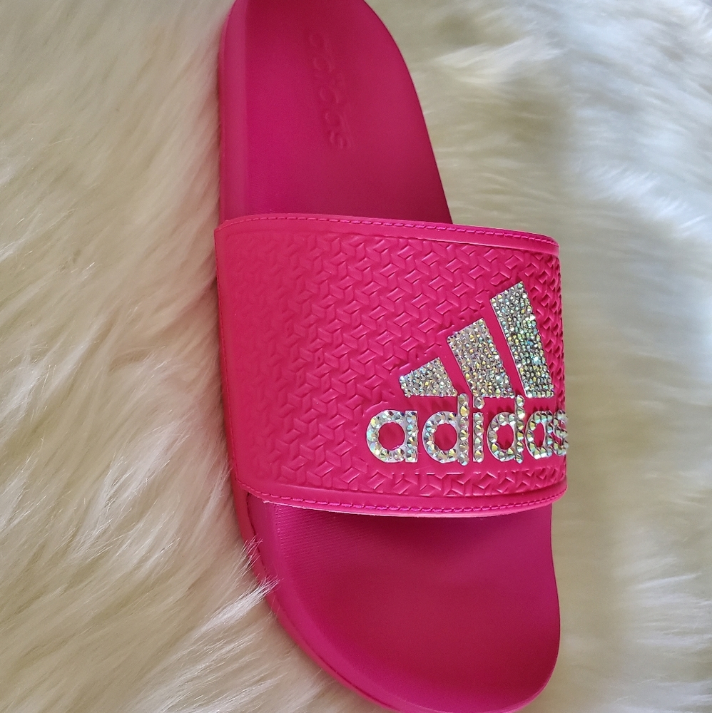 Adidas Pink Slides